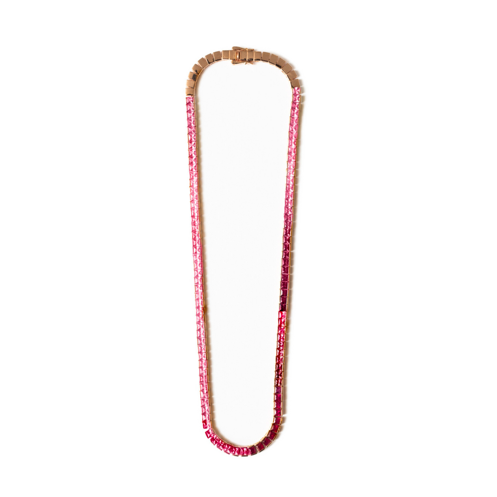 Ruby Two-Tone Chain