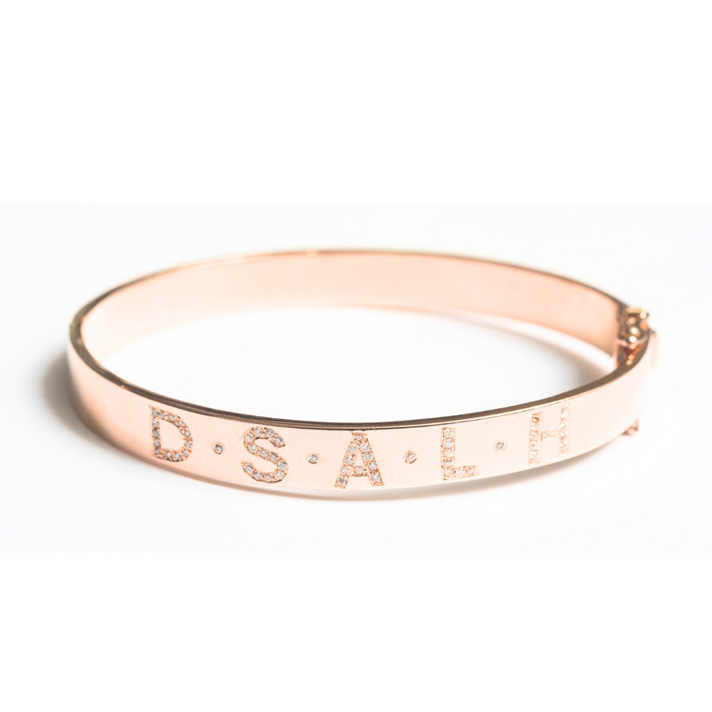 Custom Single Side Bangle