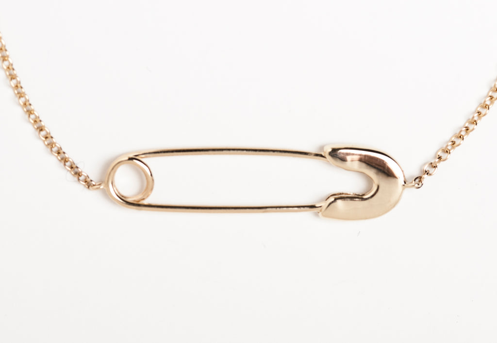 Safety Pin Bracelet