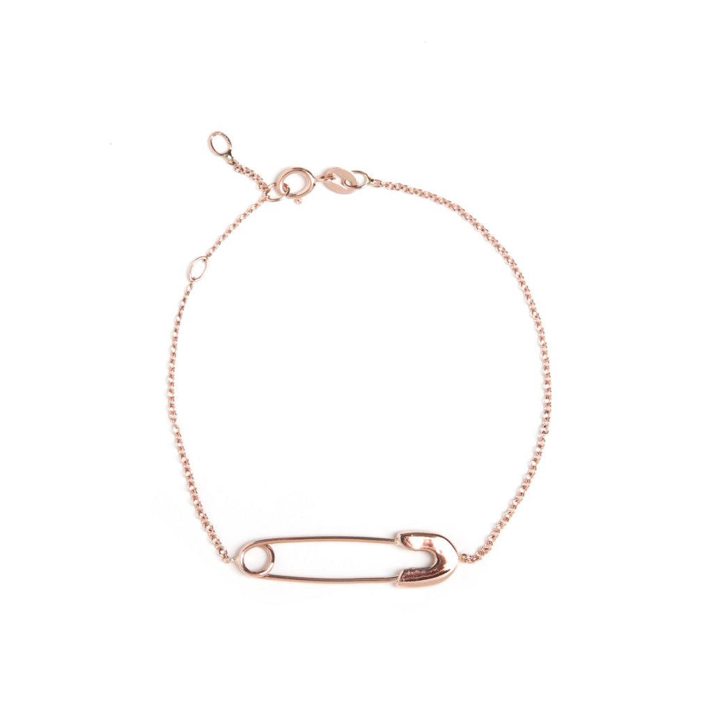 Safety Pin Bracelet