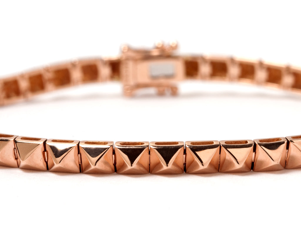 Pyramid Tennis Bracelet