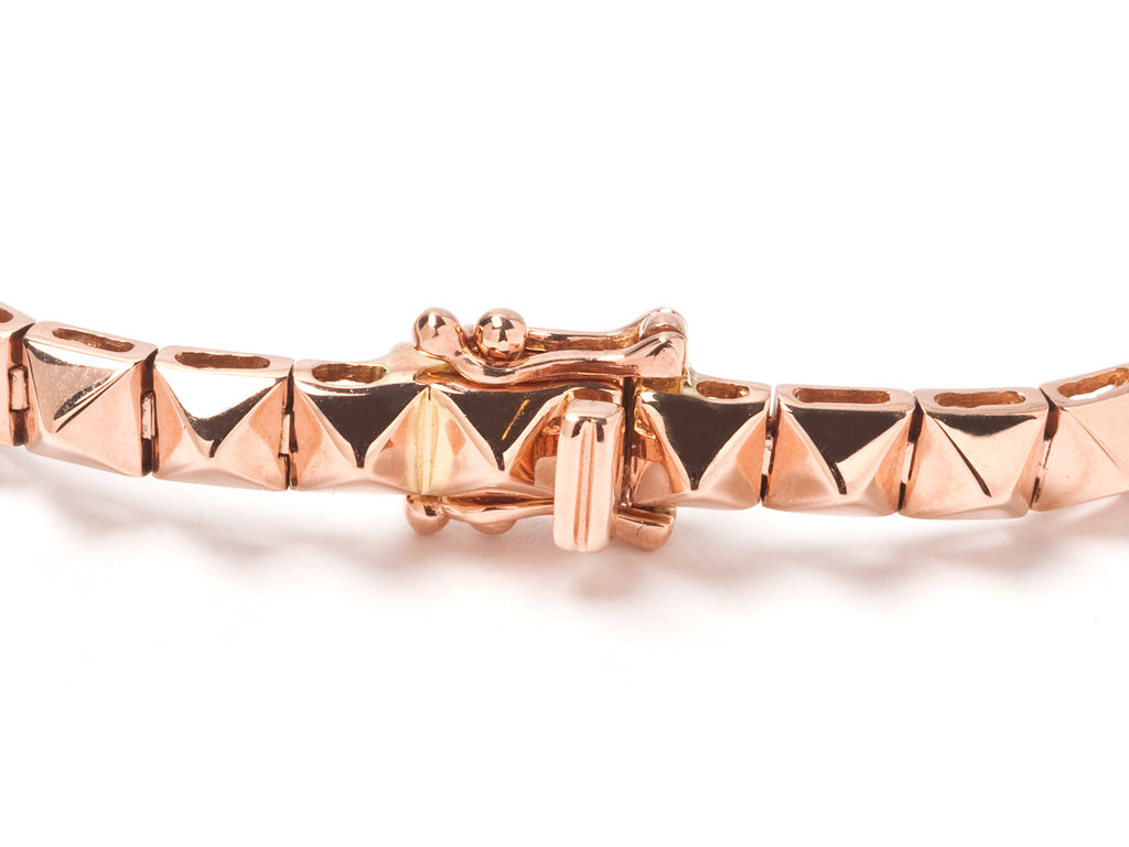 Pyramid Tennis Bracelet