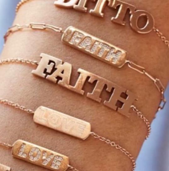 FAITH Gold Bracelet