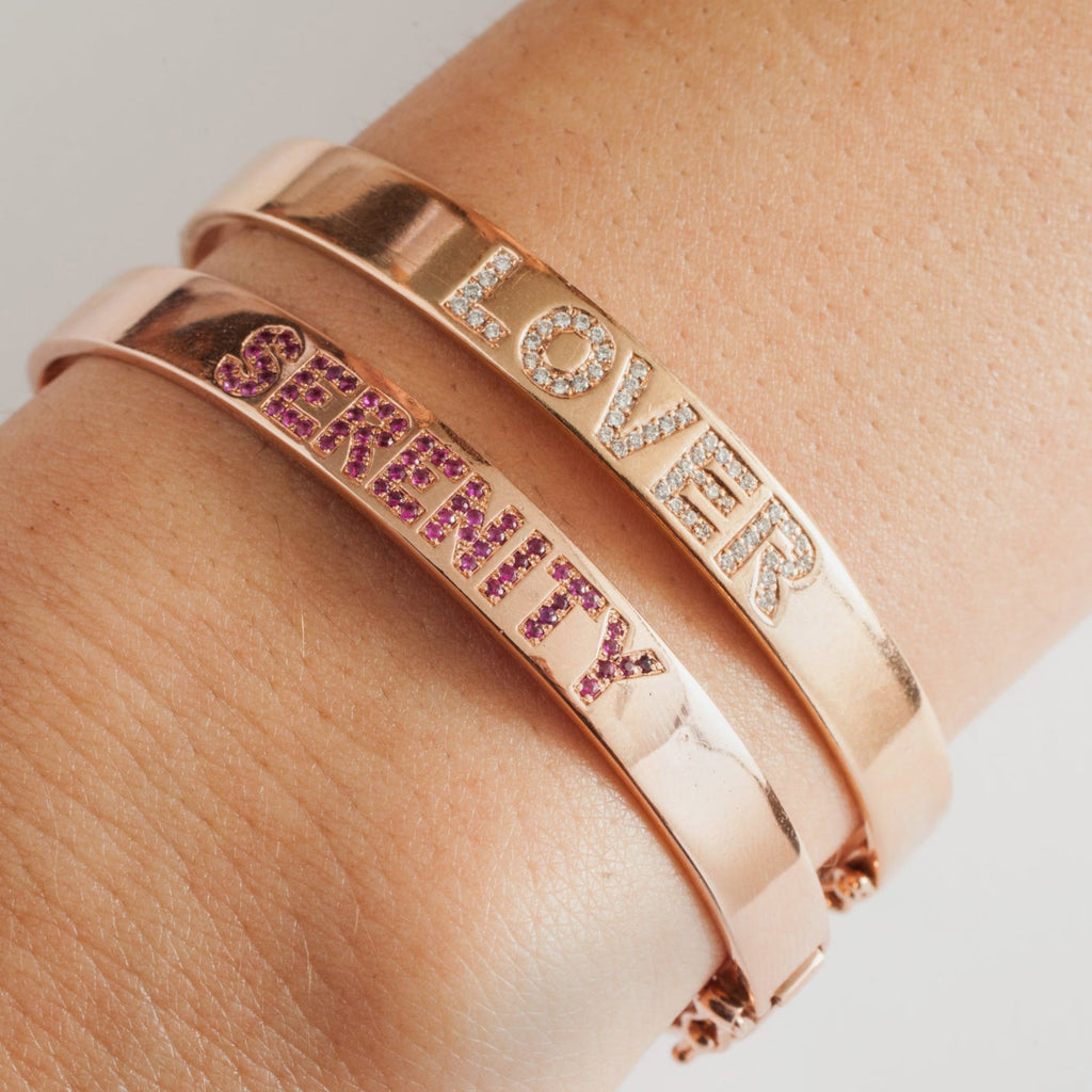 Single Sided LOVER Bangle