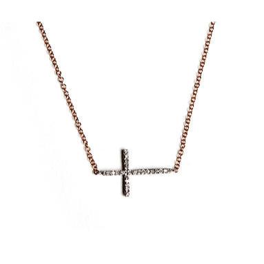 Diamond Cross Necklace